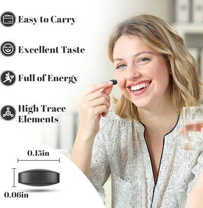 30,000 MG Shilajit Tablets, 100% Shilajit Pure Himalayan Organic, Shilajit for Men and Women Rich in Fulvic Acid & 85+ Trace Minerals, Shilajit Supplement for Energy & Immune System, 360 Count