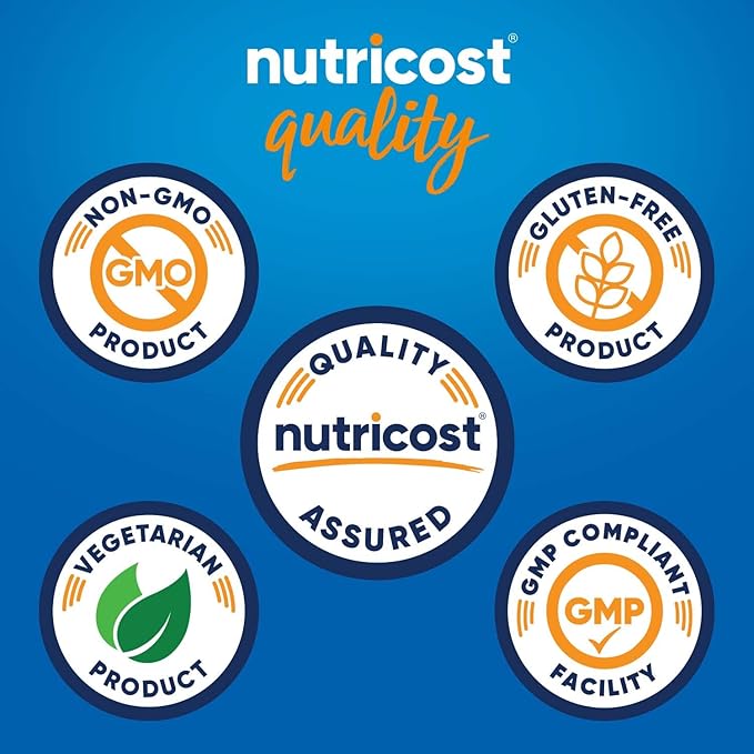 Nutricost Psyllium Husk 1500mg; 500 Capsules (2 Bottles)