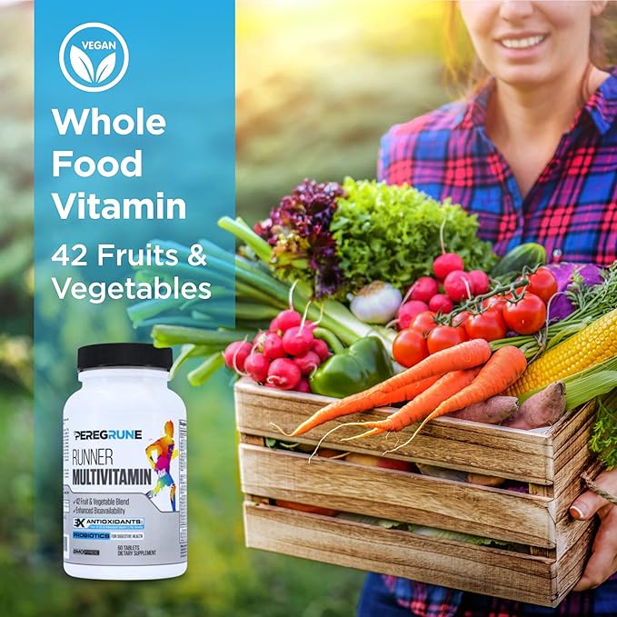 Runner Multivitamin & Omega 3 Fish Oil Bundle | Engineered Multivitamin for Runners | Antioxidants for Health & Recovery | Vitamin B Complex for Endurance, Energy | Joints & Heart Health