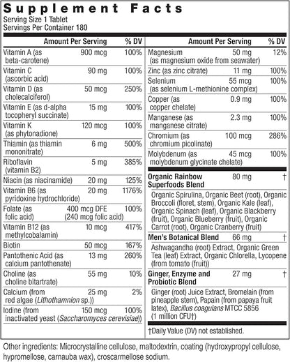 Rainbow Light Multivitamin for Women 50+, Vitamin C, D & Zinc, Probiotics, Women’s One 50+ Multivitamin Provides High Potency Immune Support, Non-GMO, Vegetarian, 150 Tablets