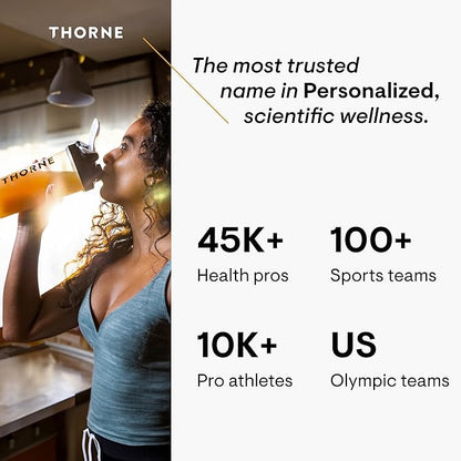 THORNE NiaCel 400 - Nicotinamide Riboside Supplement - Support Healthy Aging, Cellular Energy Production, and Sleep-Wake Cycle - NSF Certified for Sport - Gluten Free - 60 Capsules - 60 Servings
