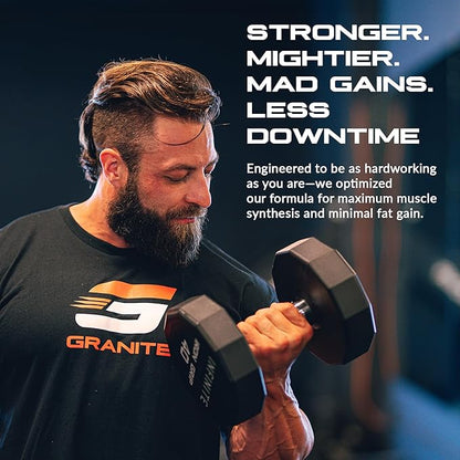 Granite Supplements The Meadows Whey Protein Isolate - (30 Servings) Whey Protein Powder - 140 Calories, 1g Fiber, 1g Sugar Protein Whey for Lean Muscle - Fresh Strawberry Flavored Protein Powder
