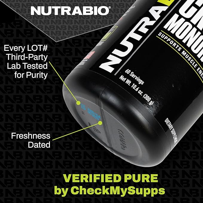 NutraBio – L-Carnitine Liquid Shots – 3000mg, (Green Apple) – 10mg of Vitamin B-5 – Zero Carbs & Sugars – Energy Production – Muscle Recovery