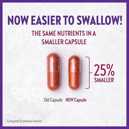 New Chapter Biotin Supplement, Vegan Hair Skin and Nails Vitamins with Fermented Biotin + Astaxanthin - 60 Count