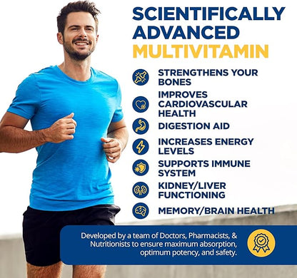 LifeSourceVitamins LifeSource Vitamins Whole Food Multivitamin & Minerals with 71 All Natural Ingredients, Probiotics, Digestive Enzymes, Chelated Minerals and Non-GMO, 360 Tablets
