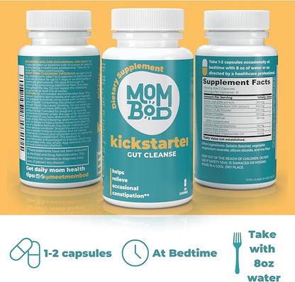 ILK COMPANY Herbal Colon Cleanse Capsules - Non GMO - Gluten Free Capsules with Probiotics for Detox Cleanse and Gut Health - 3 Day Cleanse, 7 Day Cleanse & 15 Day Cleanse - Made in USA