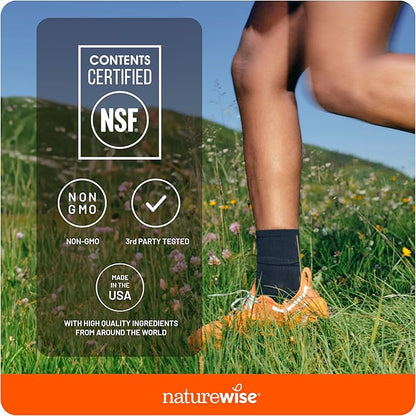 NatureWise Curcumin Turmeric 2250mg - 95% Curcuminoids & BioPerine Black Pepper Extract for Advanced Absorption - Daily Joint and Immune Health Support - Vegan, Non-GMO, 360 Count[120-Day Supply]