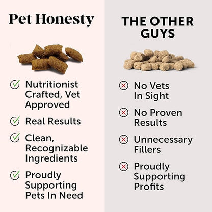 Pet Honesty Cat Multivitamin Chews - Cat Treats for Health + Immune, Cat Joint Support, Skin & Coat, and Digestion | Omega 3s, Lysine for Cats, Cat Probiotic, Cat Vitamins - Chicken (30-Day Supply)