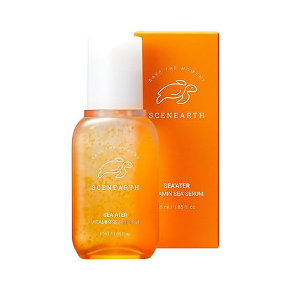 Sea'ater™ Vitamin C Serum Hydrating for Dry Skin, Wrinkle Fine Line, Brightening Skin, K Beauty