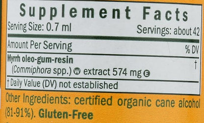 Herb Pharm Myrrh Liquid Extract for Immune System Support - 1 Ounce (DMYRR01)