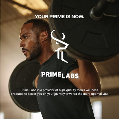 Prime Labs - Men's Testosterone Booster - Stamina, Endurance, & Strength Booster - 60 Caplets