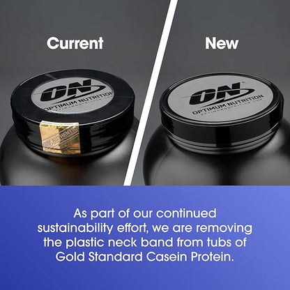 Optimum Nutrition Gold Standard 100% Micellar Casein Protein Powder, Slow Digesting, Helps Keep You Full, Overnight Muscle Recovery, Creamy Vanilla, 4 Pound (Packaging May Vary)