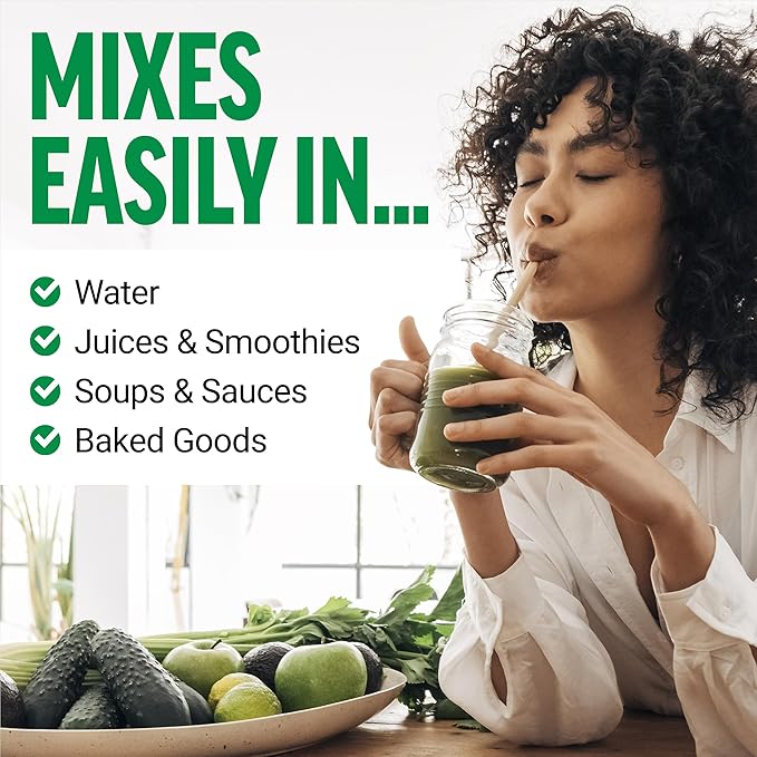 FORCE FACTOR Smarter Greens Daily Wellness Powder, Greens Superfood Powder to Support Gut Health, Bloating, & Digestion, with 40+ Superfoods, 125 Million CFUs of Probiotics, Unflavored, 30 Servings