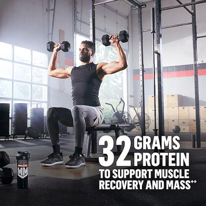 Muscle Milk Gainer Protein Powder, Vanilla Creme, 32g Protein, 5 Pound